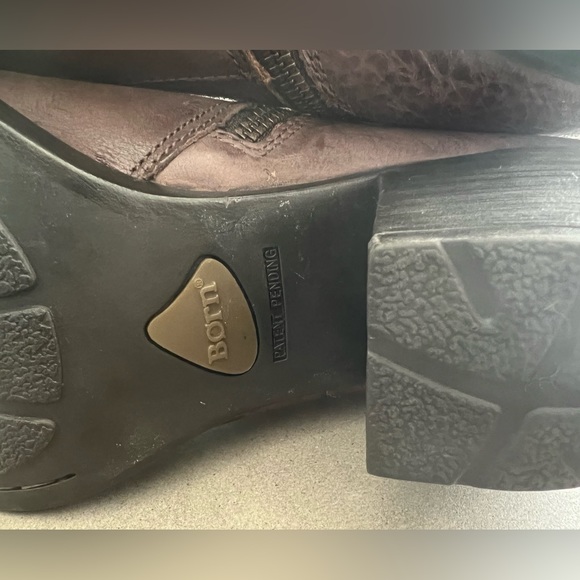 Born Maleri Brown Distressed Midcalf Boots, Size: 11 - Picture 5 of 6